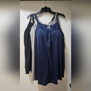 32 Degrees Cool Flowy tank/camisoles - set of 3 all XXL